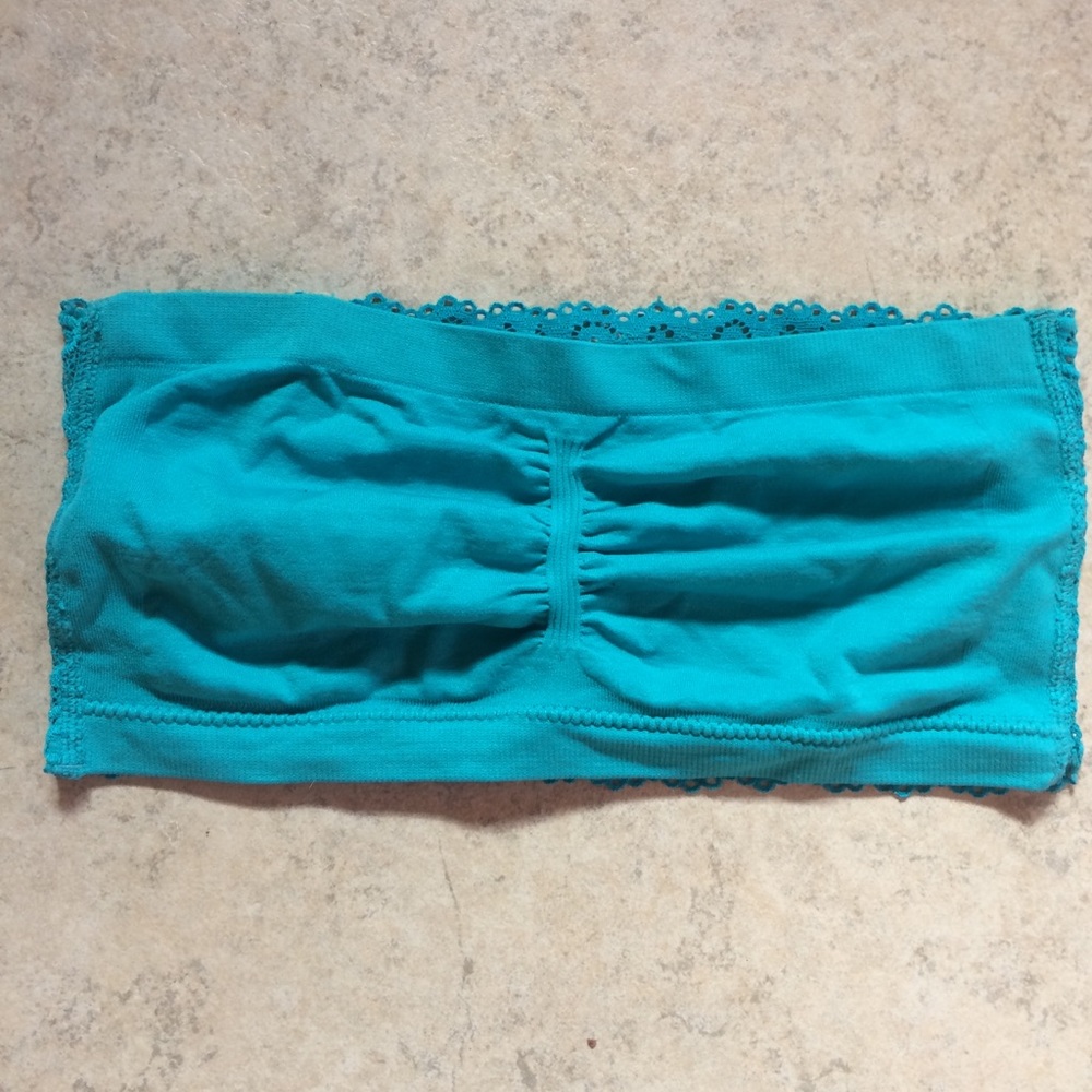Coobie bandeau bra teal one size